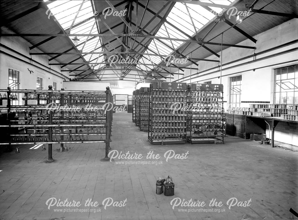 Lamp room at Bilsthorpe Colliery