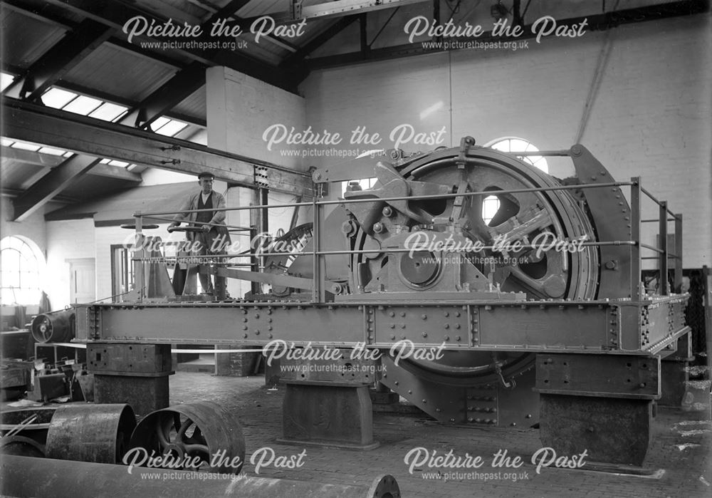 Haulage gear manufactured for Bilsthorpe Colliery