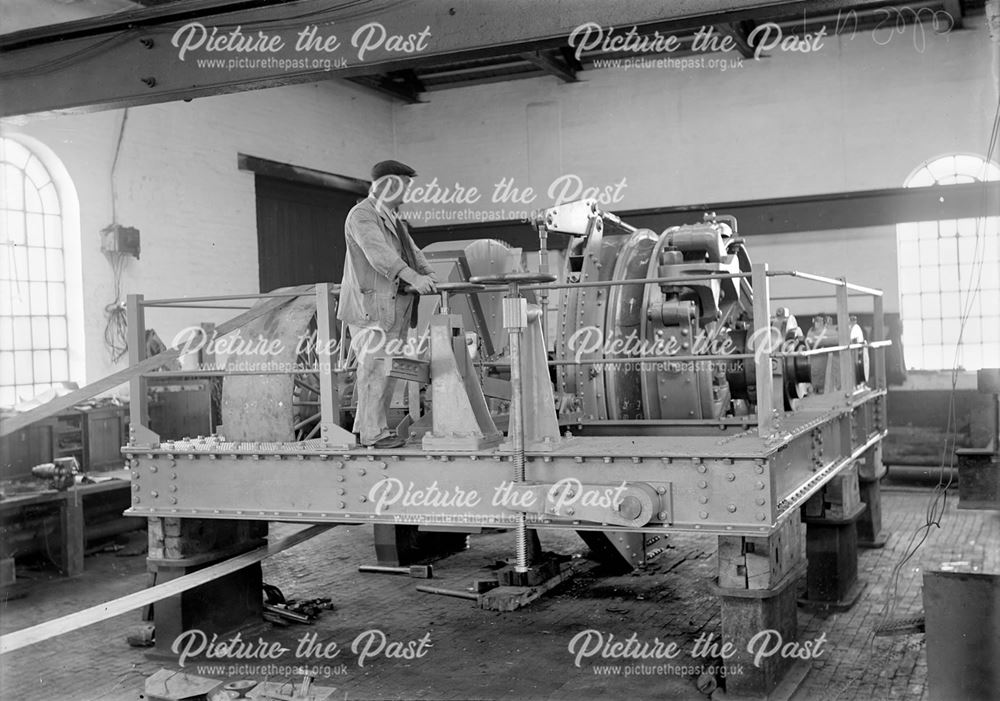 Haulage gear manufactured for Bilsthorpe Colliery