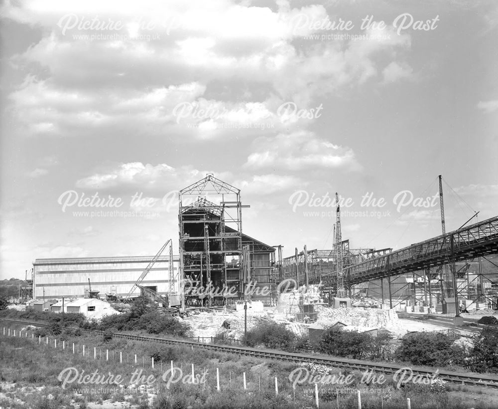 Ore Preparation Plant under construction