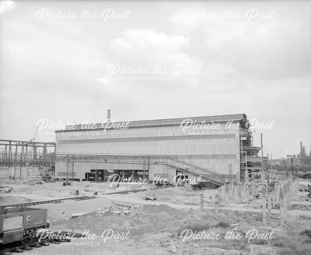 Ore Preparation Plant under construction