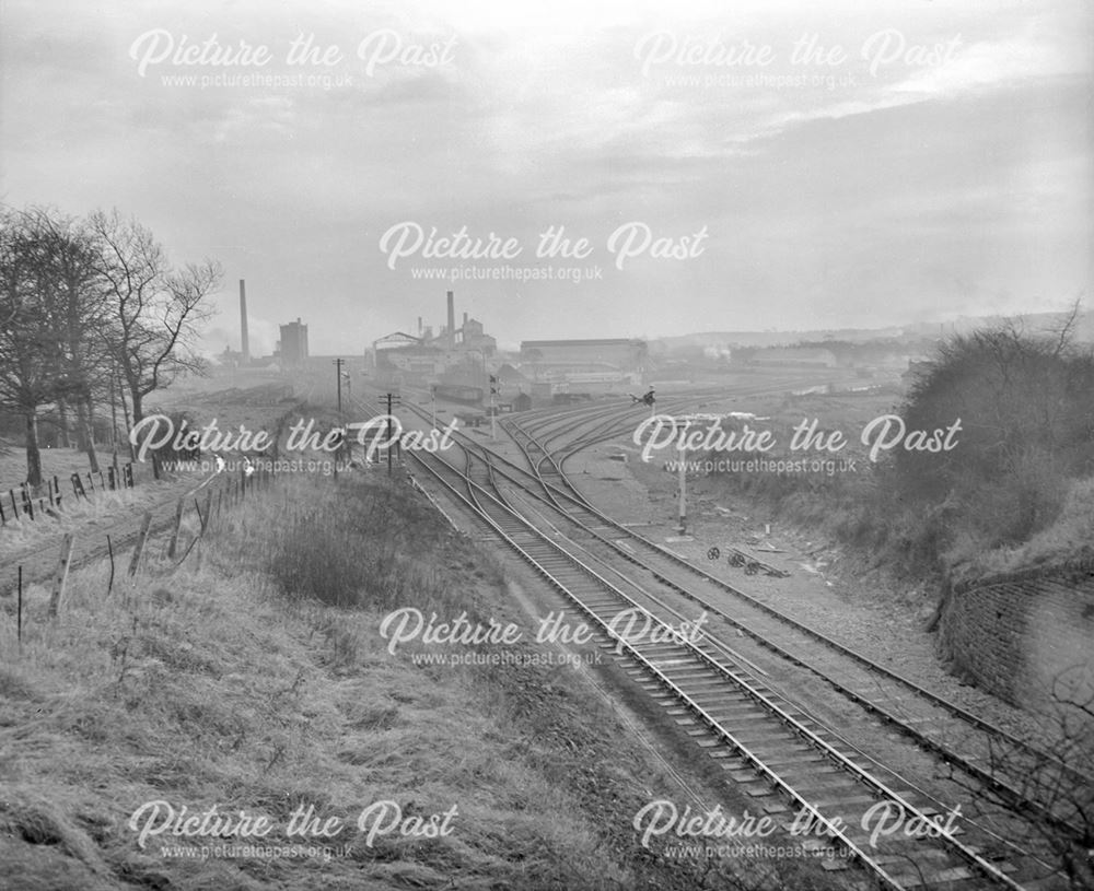 Railway sidings at Ore Preparation Plant