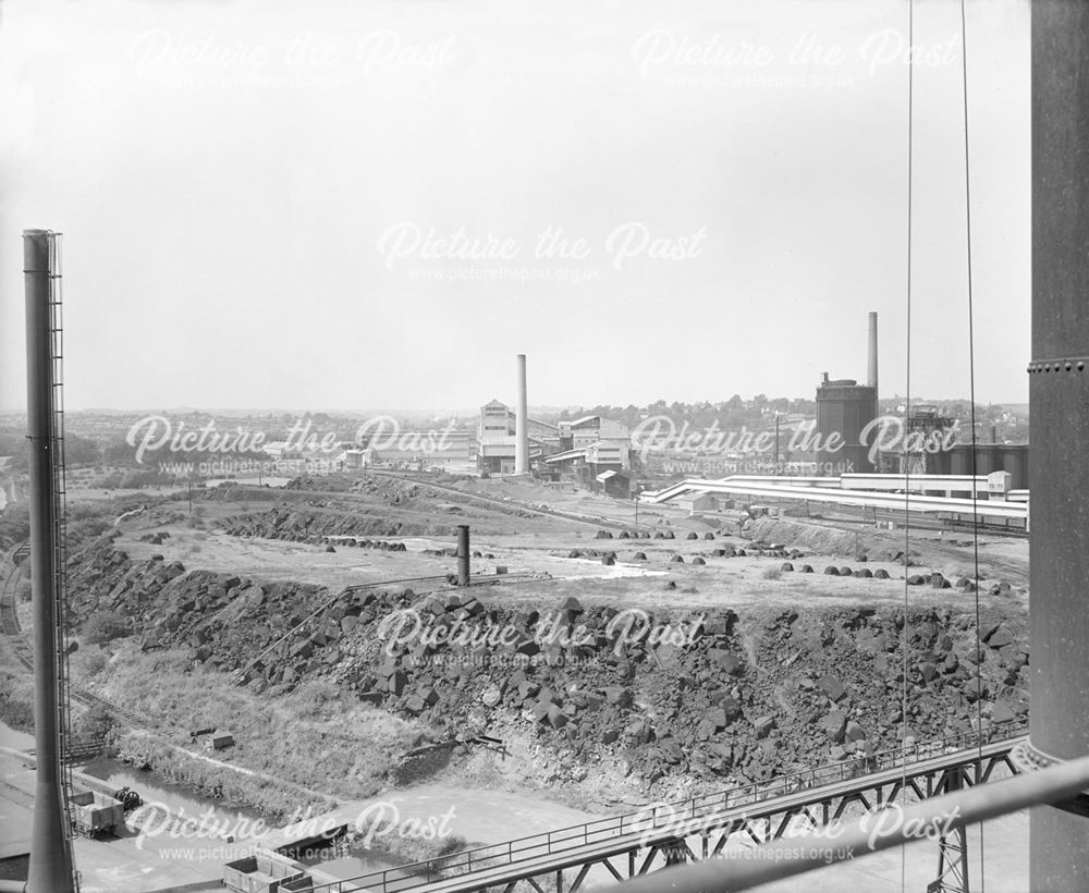 View from Old Works looking north west