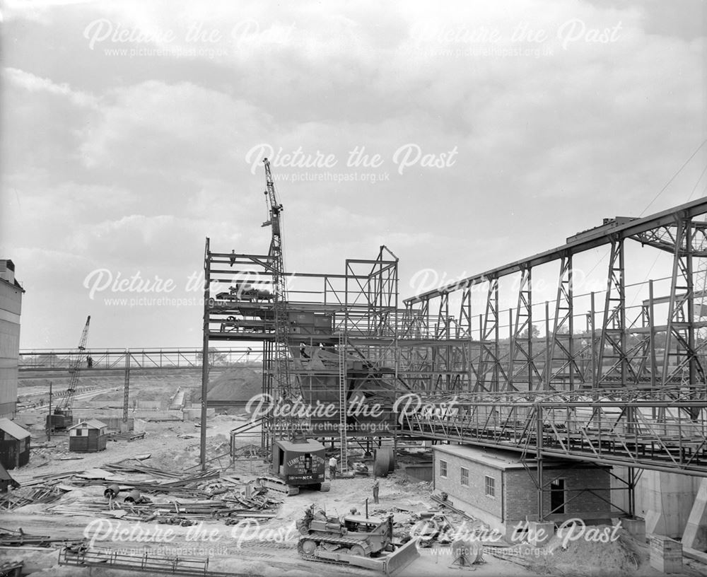 Ore Preparation Plant under construction