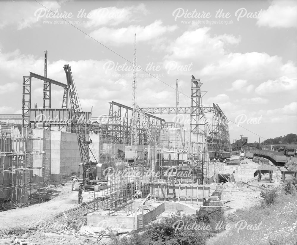 Ore Preparation Plant under construction