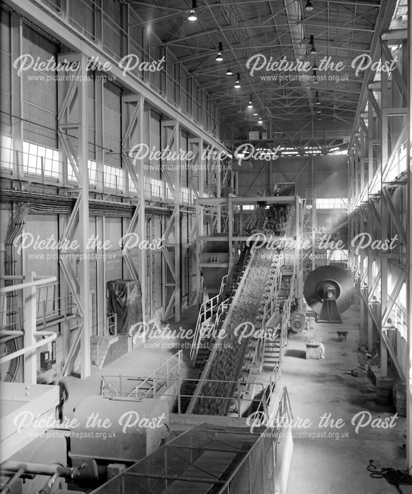 Ore Preparation Plant -interior of Crusher House