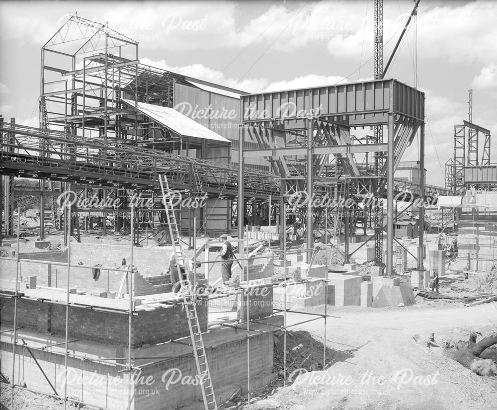 Ore Preparation Plant under construction