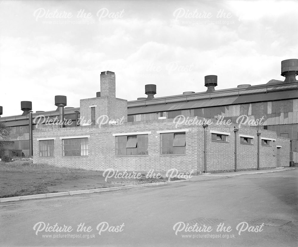 Ablutions building at Erewash Foundry