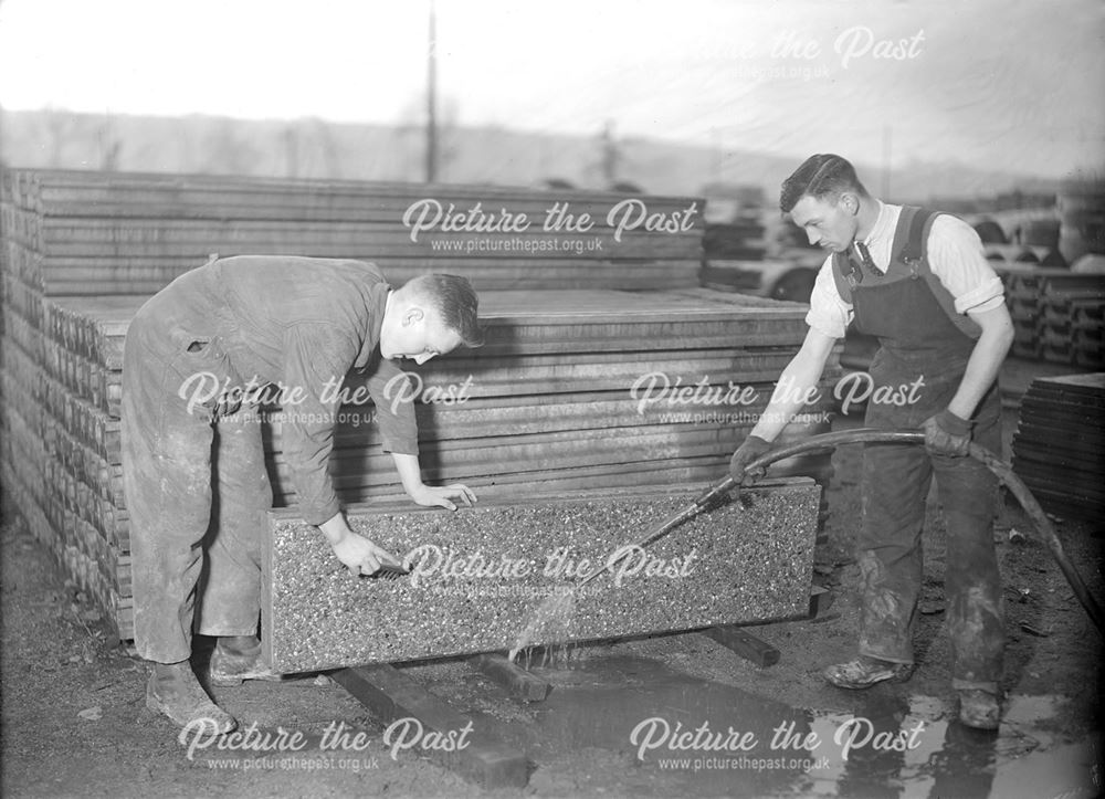 Apprentices at Concrete Plant