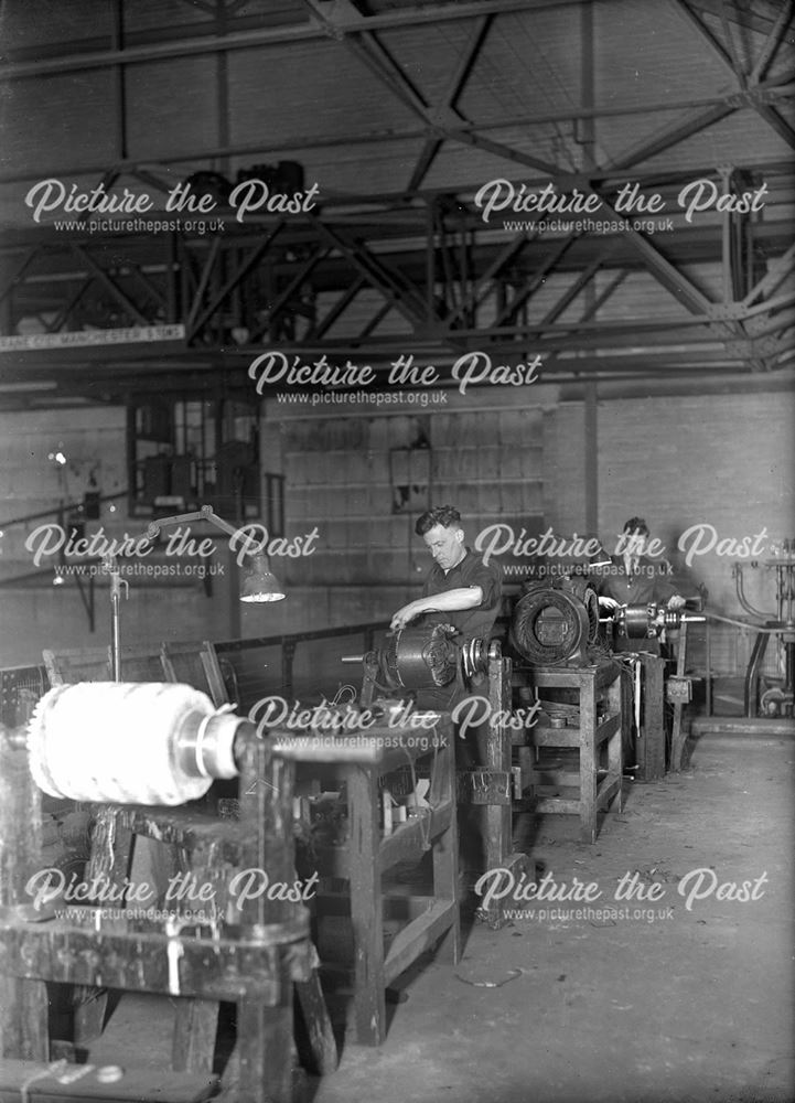 Interior of Electric Shop