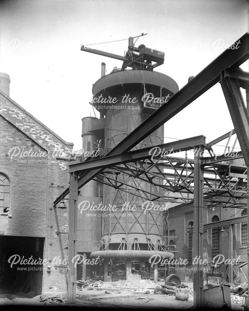 No. 3 blast furnace at Riddings Ironworks