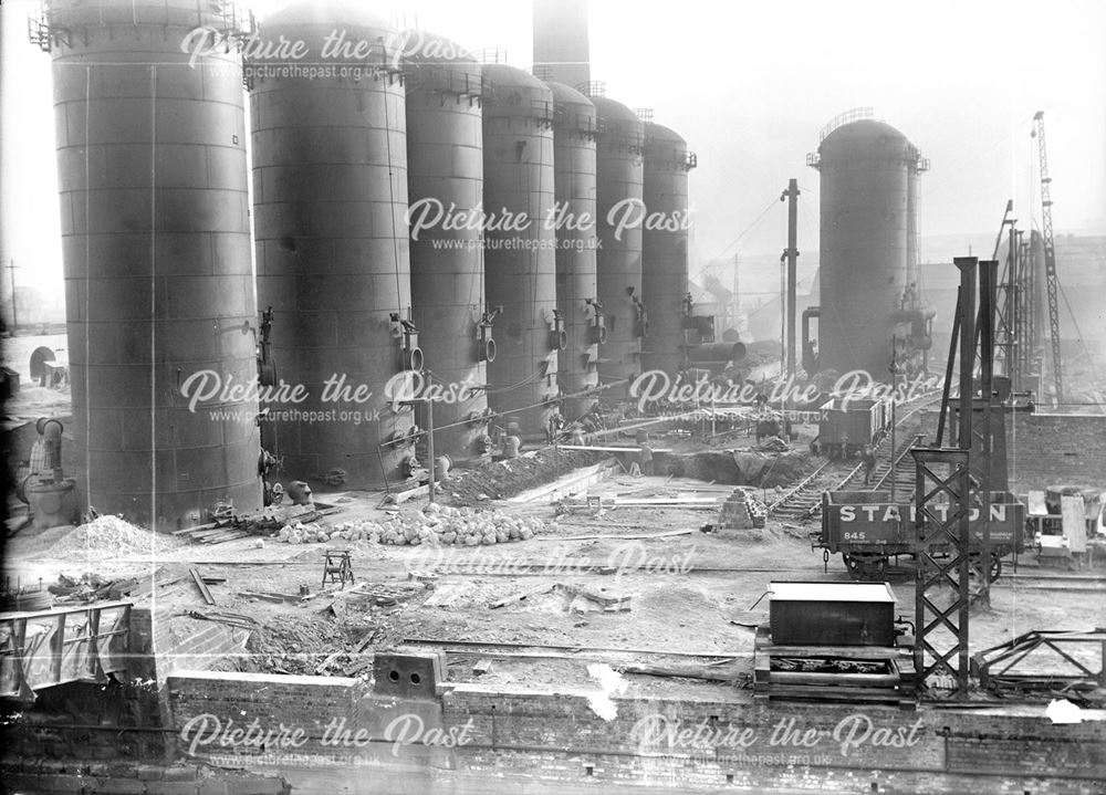 Construction of new Blast Furnaces at Old Works