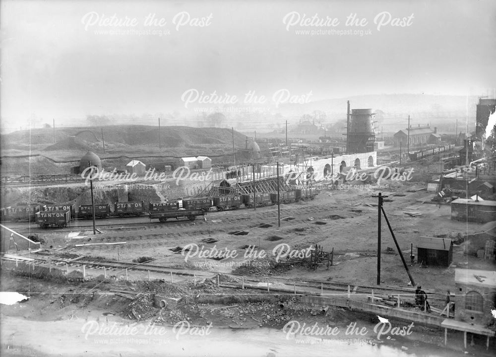 Construction in Old Works Furnace Yard