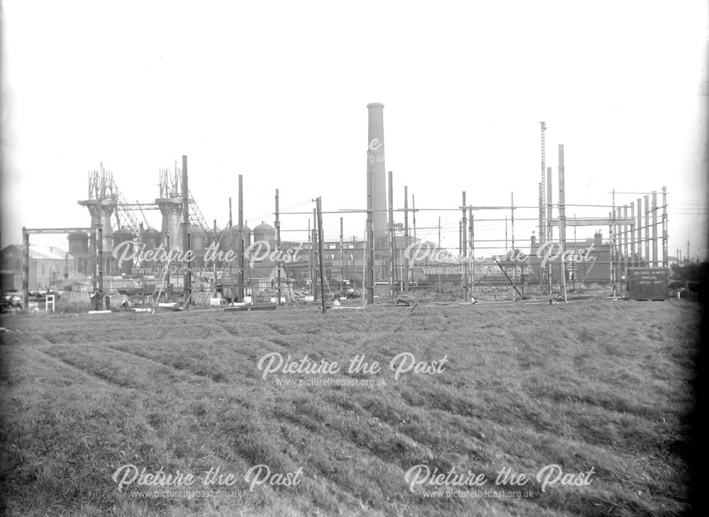 Construction of new boiler shop