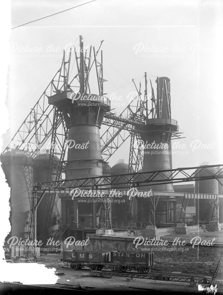 Construction of new furnaces at Old Works