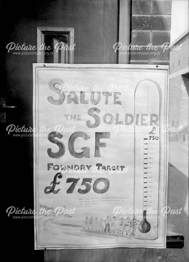 Wartime fund-raising poster