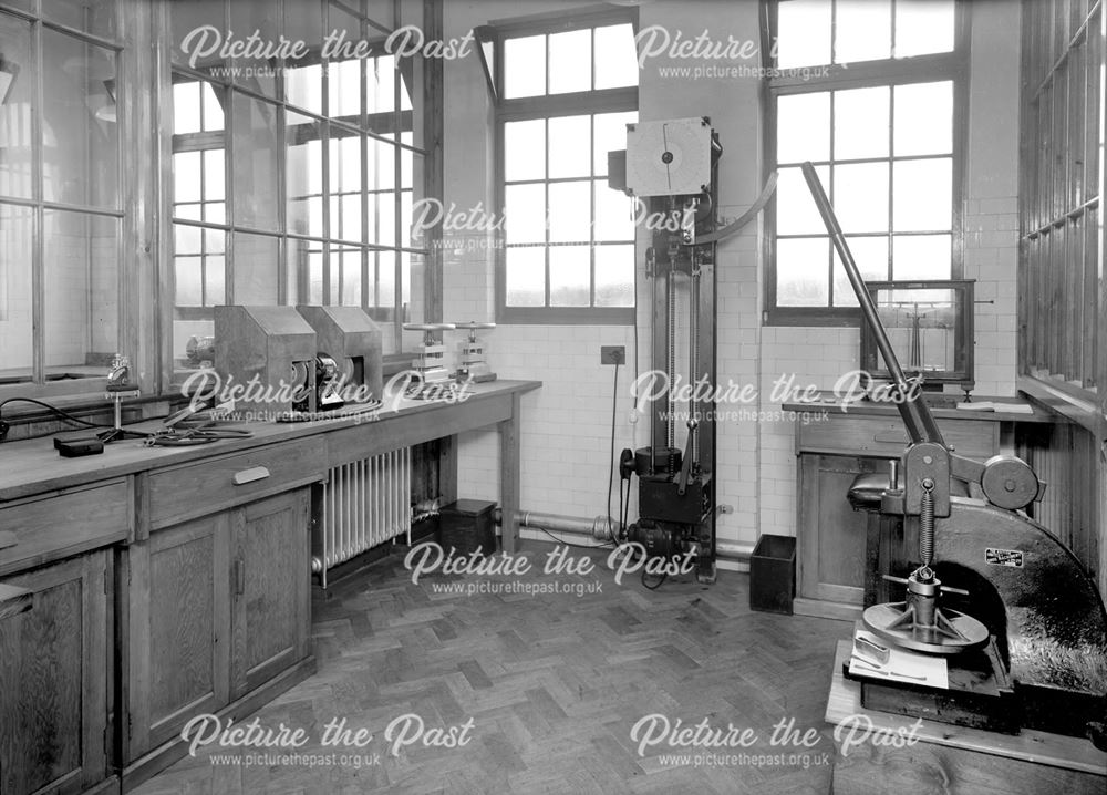 Interior of the Rubber Testing Room