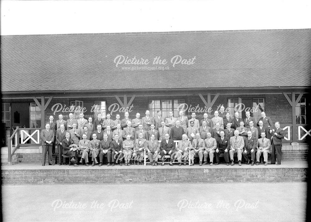 Foreign delegates belonging to the Institute of British Foundrymen, 1939