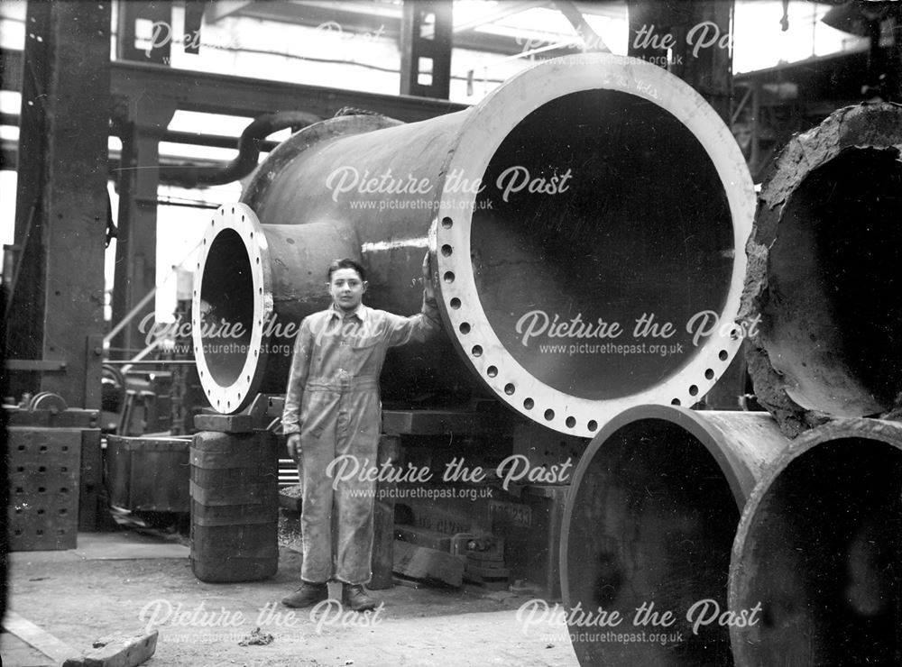 Flanged Tee Pipes for export to Aberdan, Iran - made by Stanton Ironworks Company