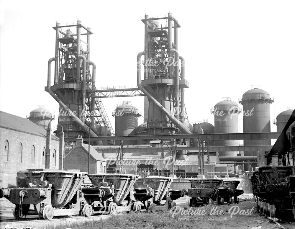 Blast furnaces at the Old Works