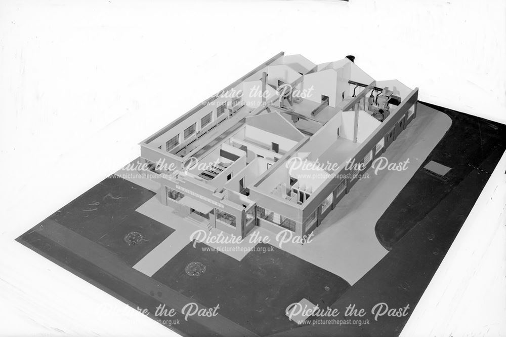 Cut-away model of new Training Centre