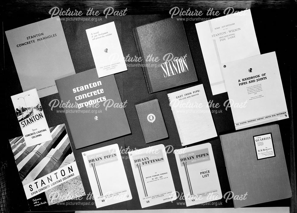 Stanton Ironworks Company promotional leaflets, brochures and catalogues - 1947-1949