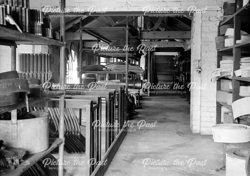 Interior of Stores at New Works, Stanton Works, c 1930