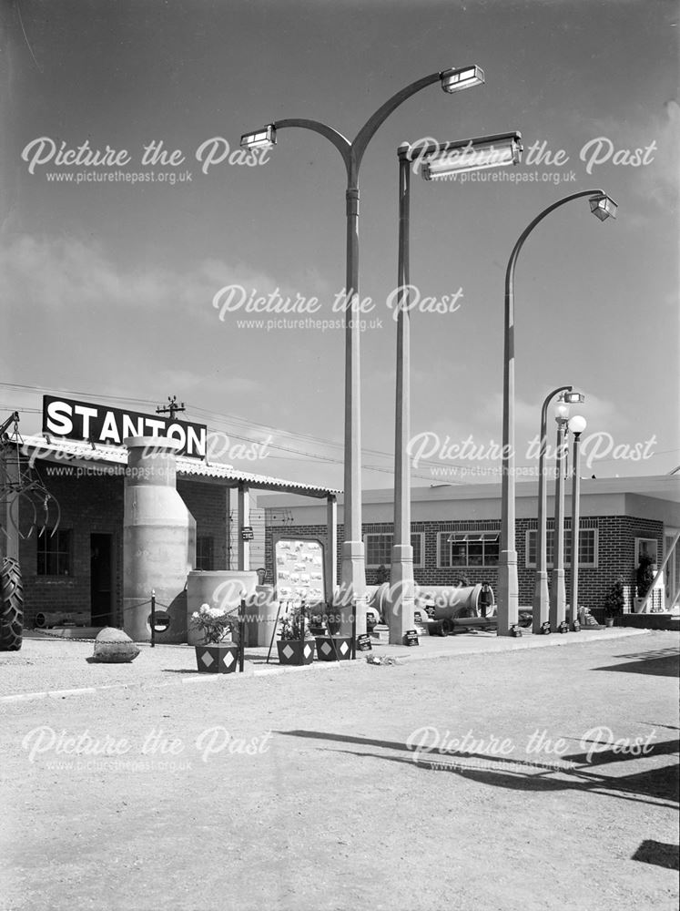 Stanton Iron Works Company Concrete Lamp Columns, British Industries Fair-Birmingham, 1949