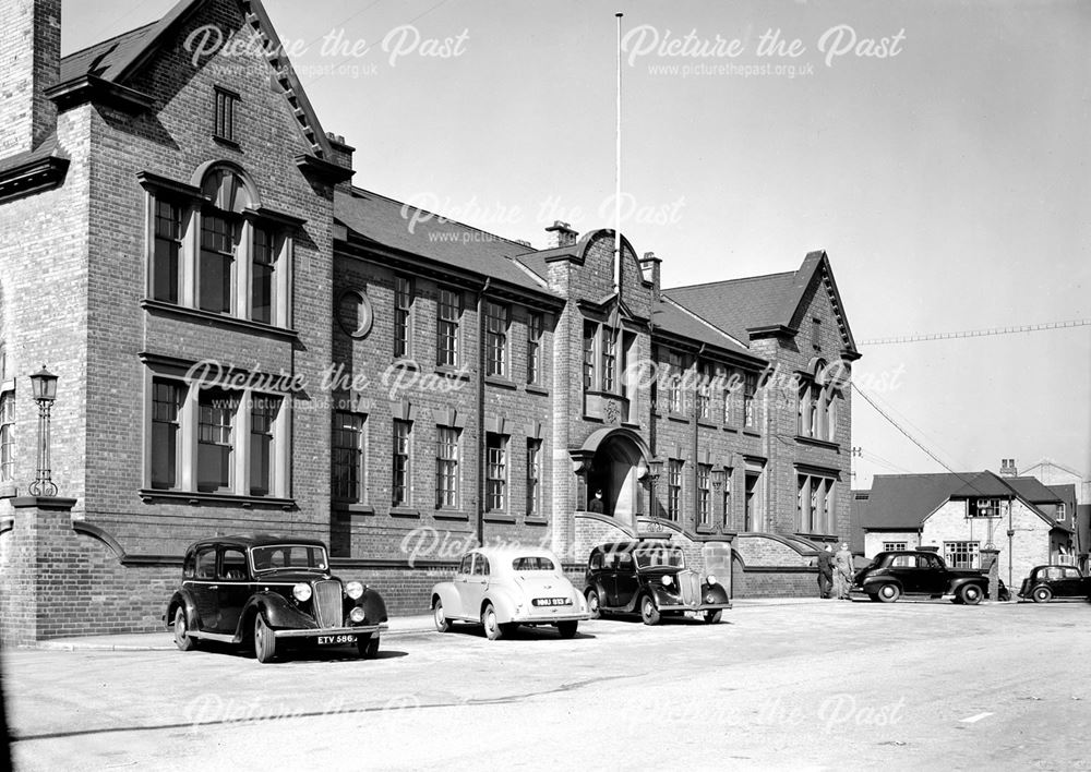 Main Offices, Low's Lane, Stanton Works, c 1949