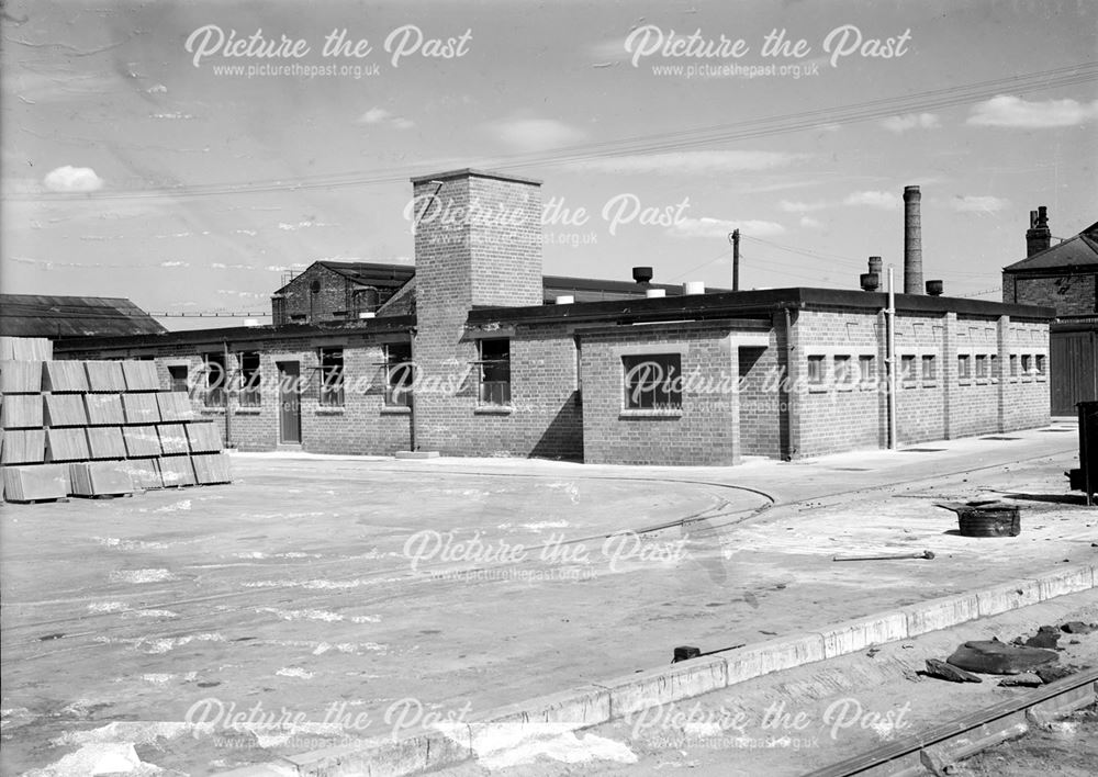 New Ablutions Block at Concrete Plant, Stanton Works, 1949