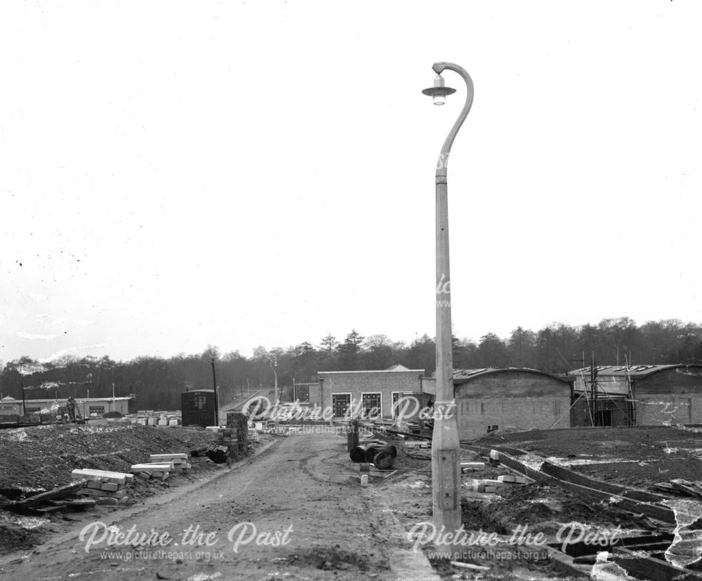 Construction of Portland Training Centre, Stanton Works, c 1949