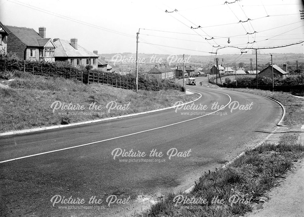 Looking East, Hardy Barn, Shipley, c 1950s