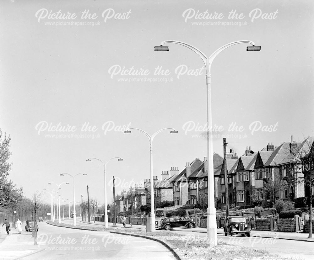 Looking East, Valley Road, Basford, Nottingham, c 1950s?