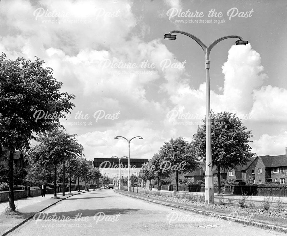 Looking West, Valley Road, Basford, Nottingham, c 1950s?