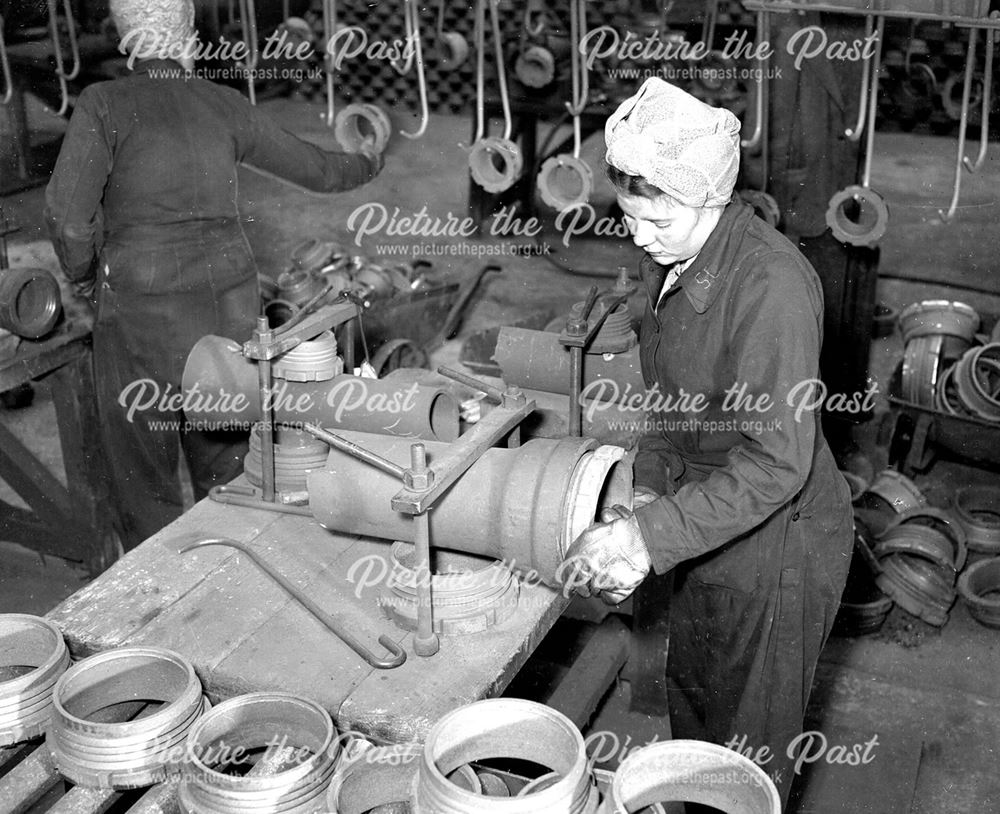 Women Core Makers, Stanton Works, c 1955 ?
