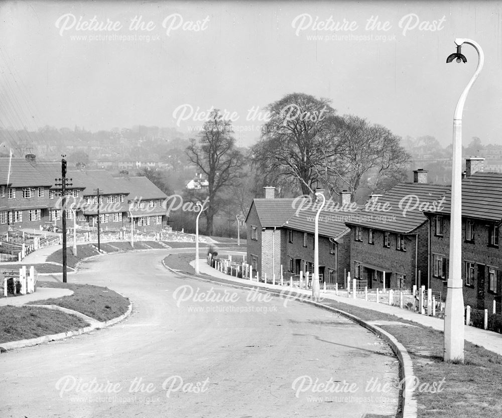 View East, Kenilworth Drive, Kirk Hallam, Ilkeston, c 1950s