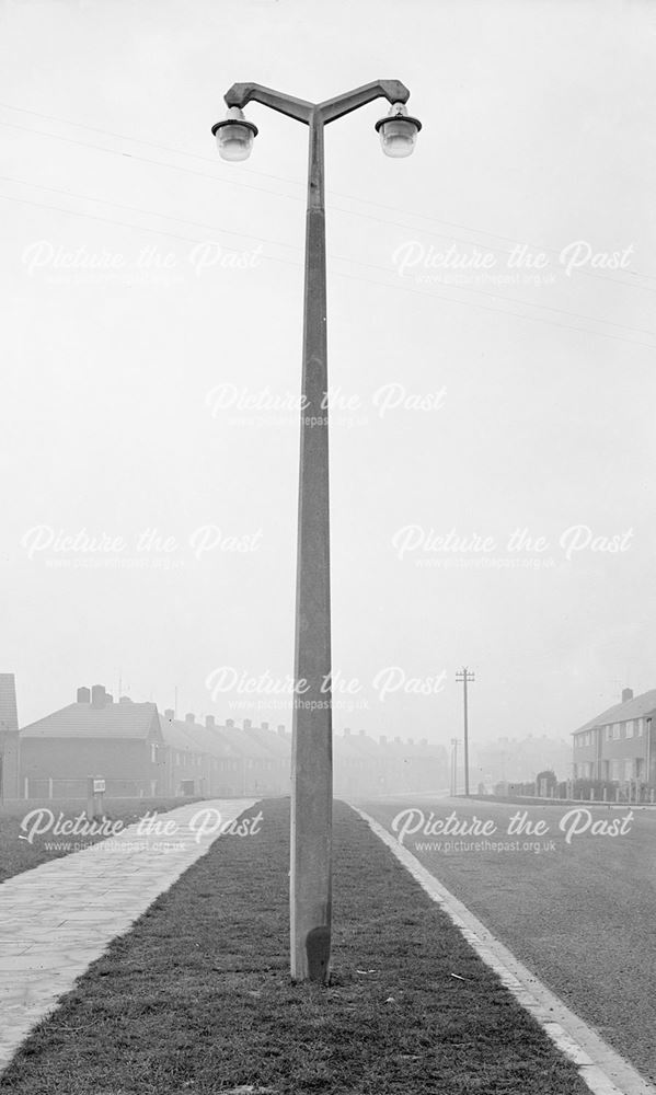 St. Norbert Drive Looking West, Kirk Hallam, Ilkeston, c 1950s