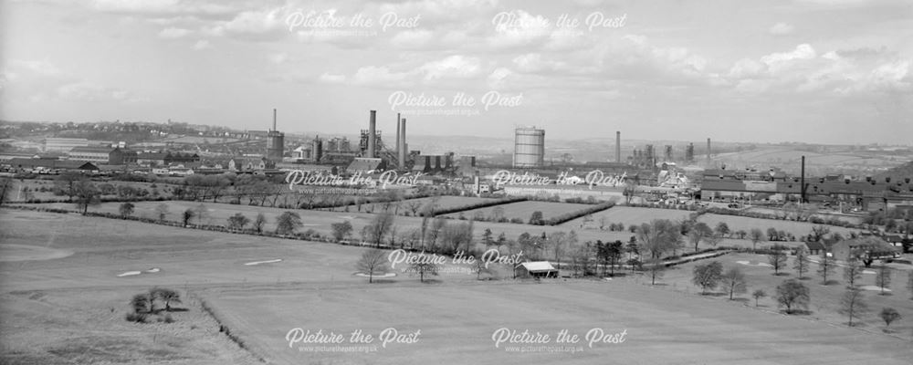 View from South East, Stanton Works, 1950s-60s?