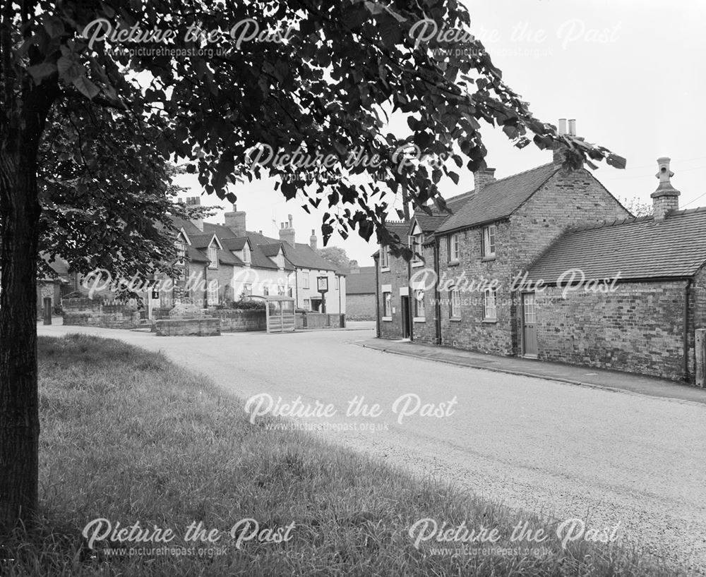 Stanhope Street and Main Street Junction, Stanton by Dale, c 1950s