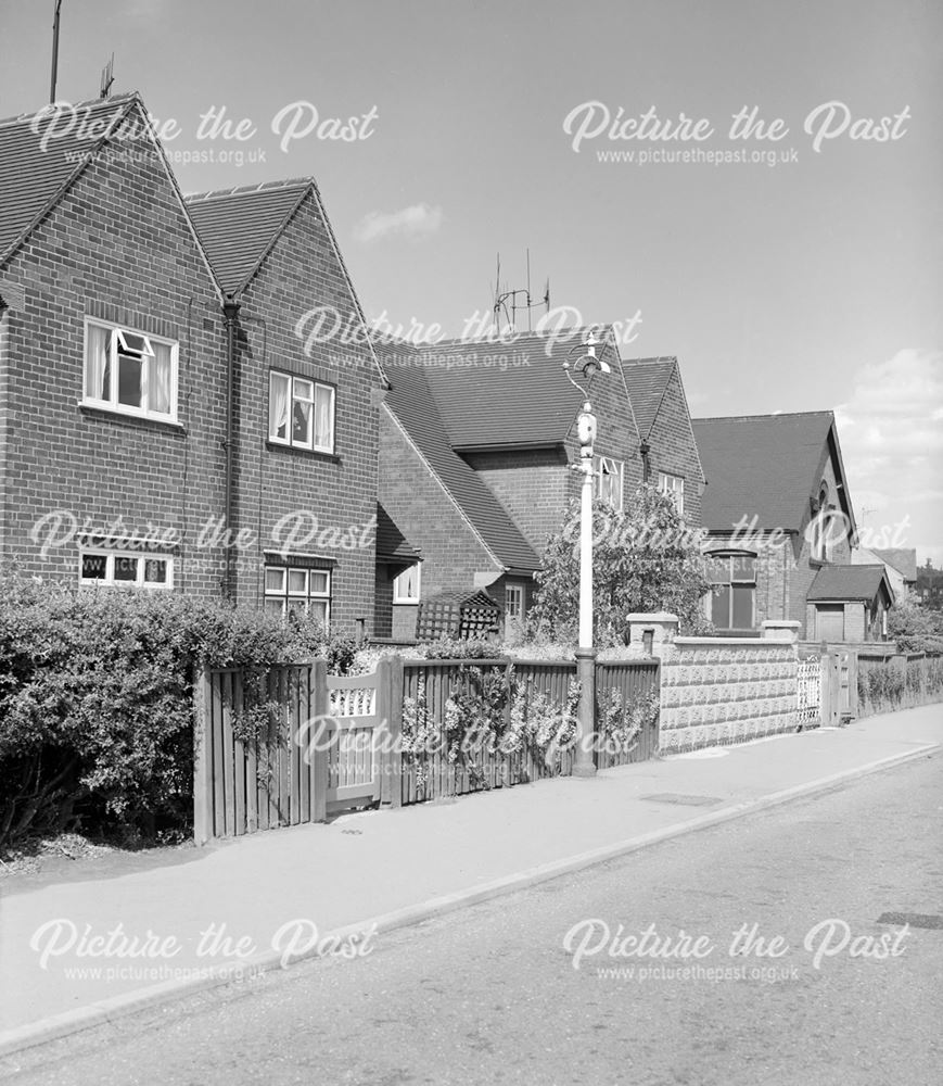 Cast iron? Lamppost, Moorbridge Lane, Stapleford, c 1960s