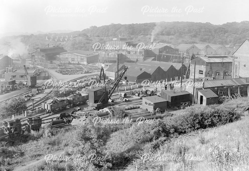 Riddings Foundry, off Lower Somercotes, c 1920s