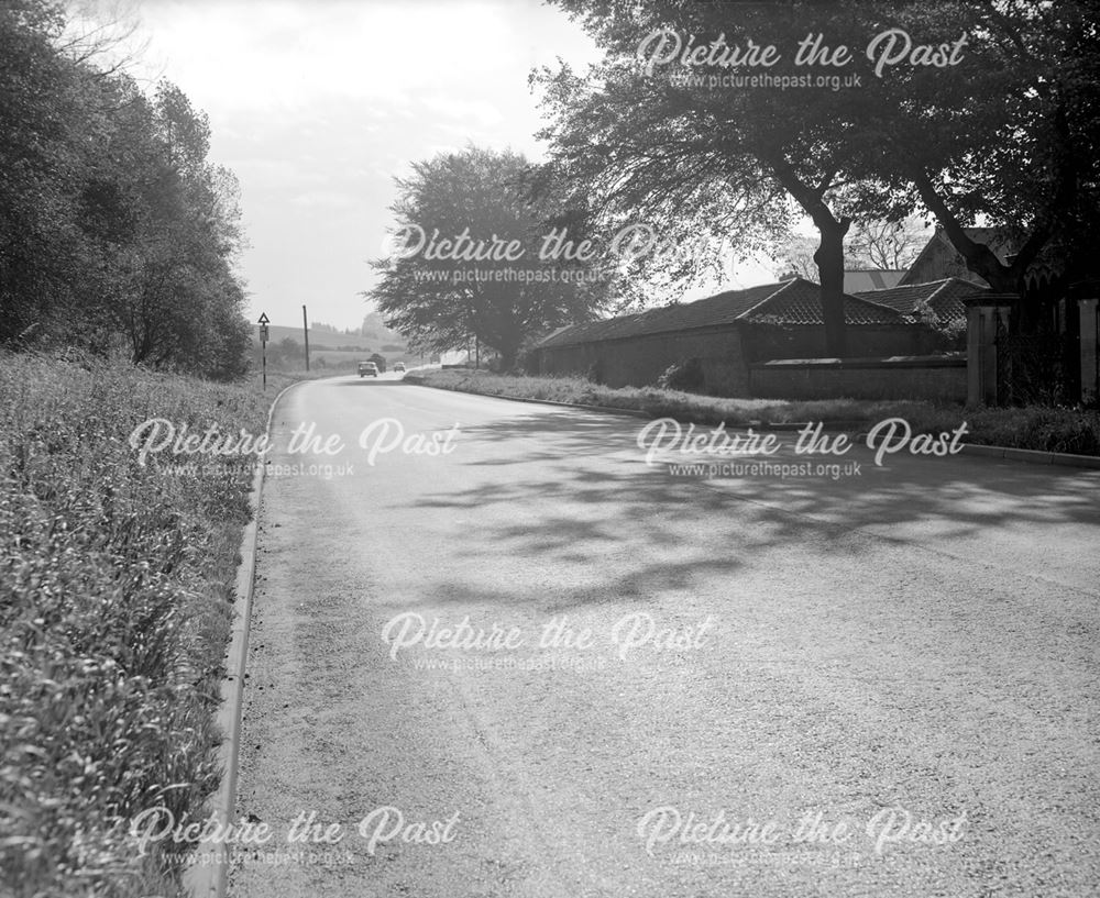 Re-Surfaced Road, Mansfield Road (A60), Bestwood, Nottingham, c 1960s