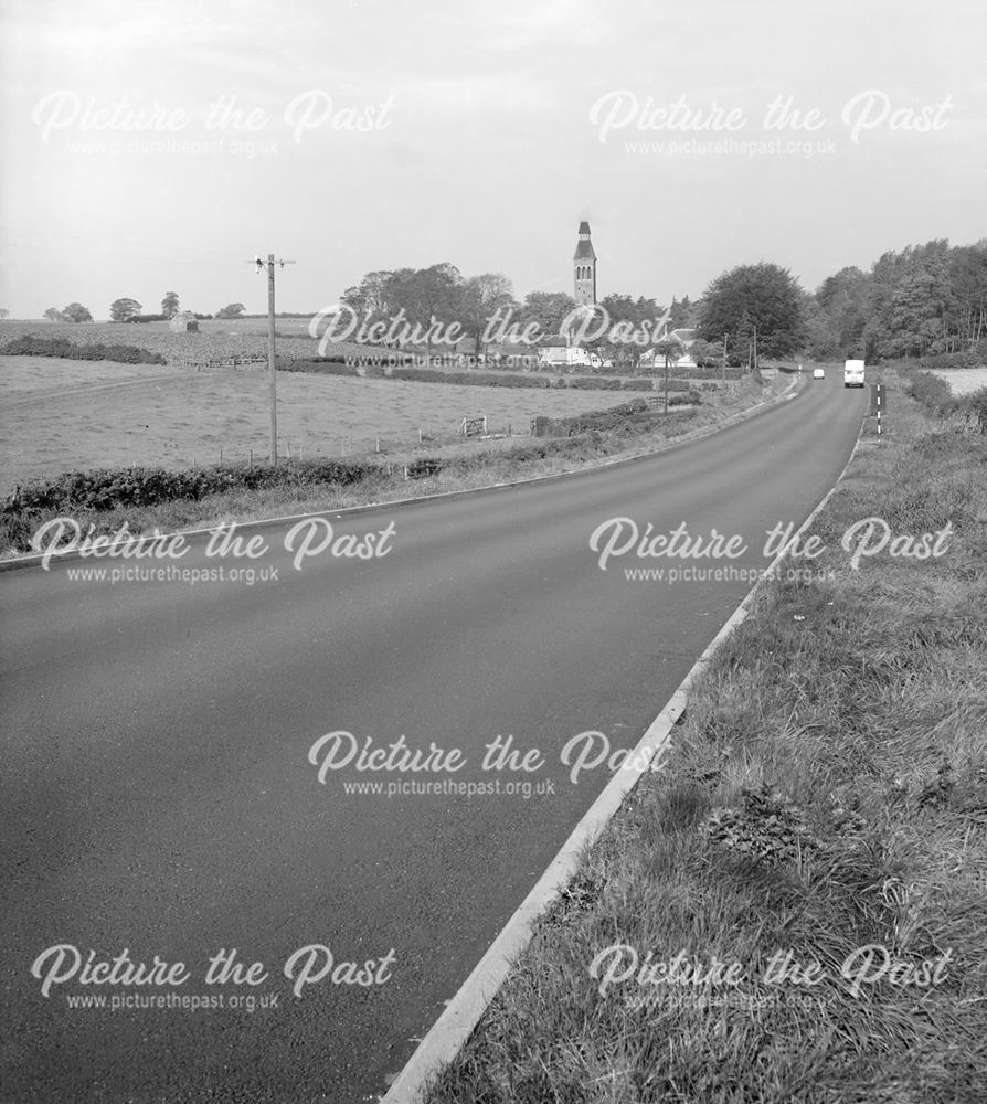 Re-Surfaced Mansfield Road, Leopool, Bestwood, Nottingham, c 1940s?