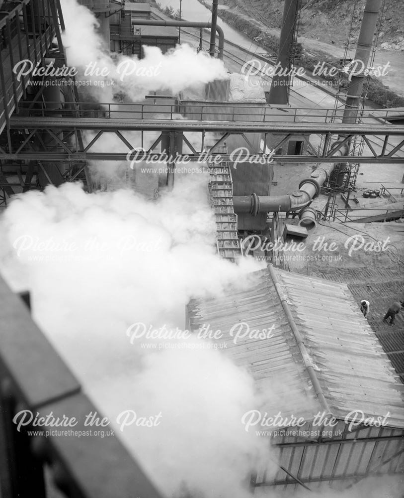 Kiney Osborne plant, c 1954. Produced a horrendous smell and had to be shut down.