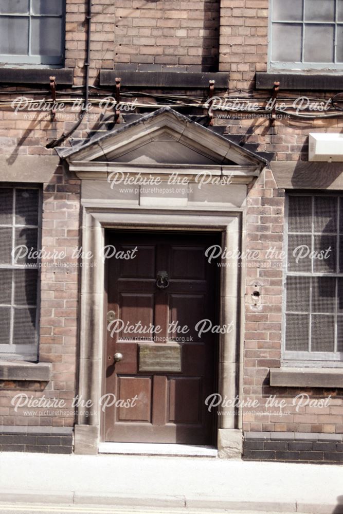 Main doorway of Longdon's Mill