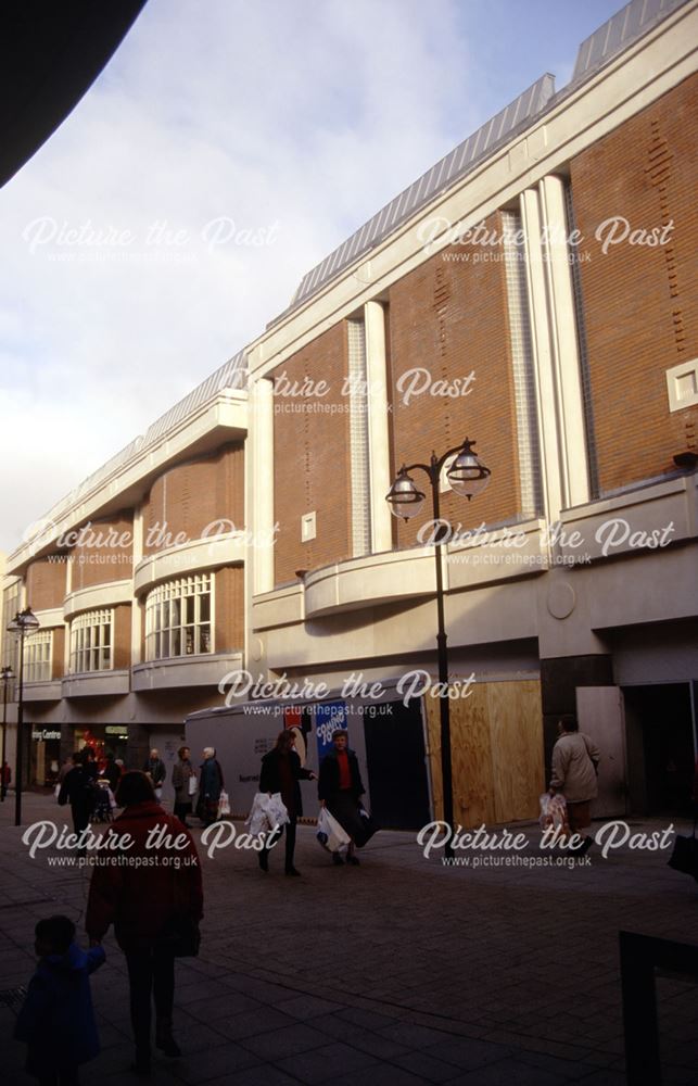 New shops on the north side of Albion Street