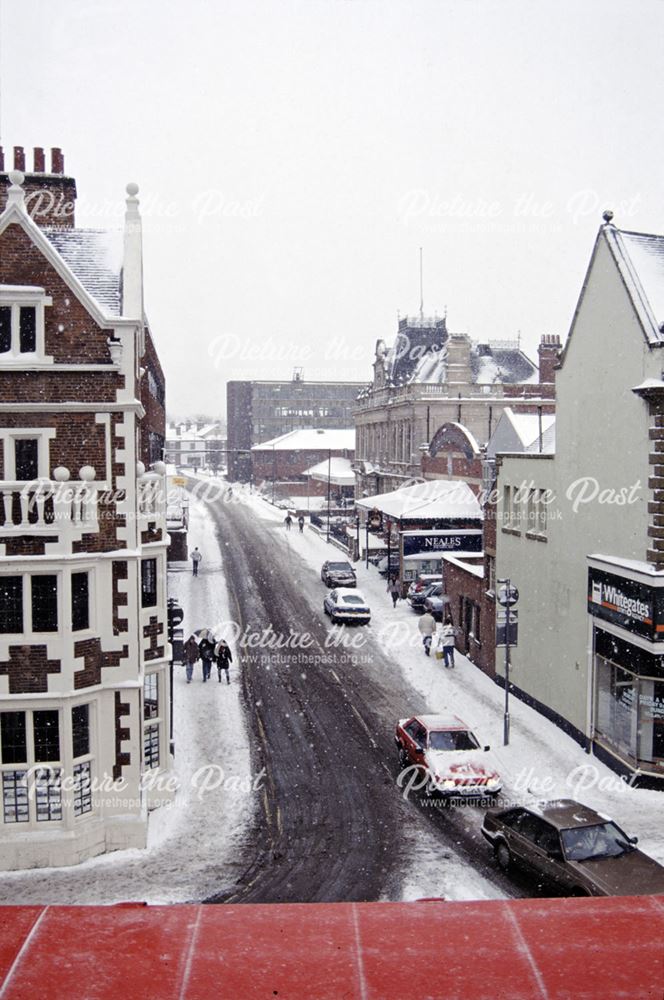 View south along Becket Street towards Macklin Street