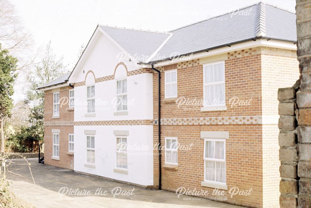 Modern housing on Burton Road