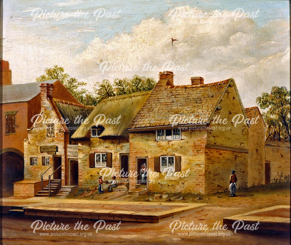 White Horse Inn, Friar Gate, 1876