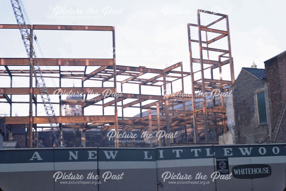 Construction of the new Littlewoods Store